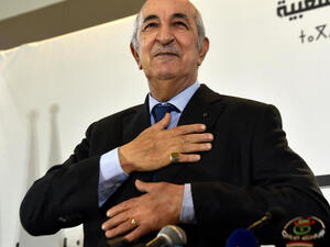 الرئيس الجزائري الجديد عبد المجيد تبون