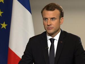 الرئيس الفرنسي إيمانويل ماكرون