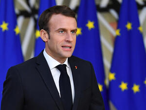 الرئيس الفرنسي إيمانويل ماكرون