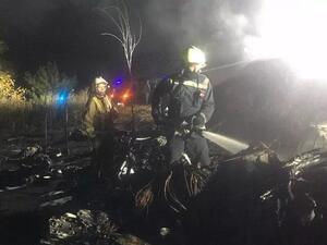 22 قتيلا في تحطم طائرة نقل عسكرية في أوكرانيا