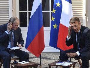 بوتين وماكرون