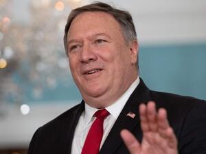 بومبيو يزور الحدود الكولومبية-الفنزويلية