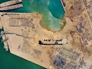 الإنفجار دمر صوامع القح في مرفأ بيروت