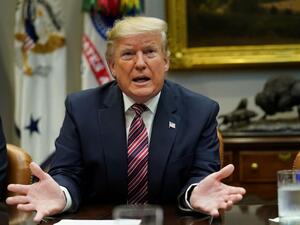 الرئيس الأمريكي دونالد ترامب 