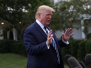 الرئيس الأمريكي دونالد ترامب