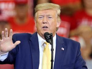  الرئيس الأمريكي دونالد ترامب