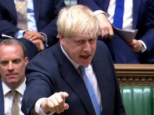 رئيس الوزراء البريطاني بوريس جونسون