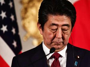  رئيس الوزراء الياباني شينزو آبي