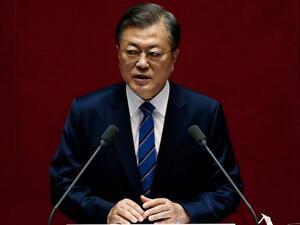 رئيس كوريا الجنوبية مون جيه-إن