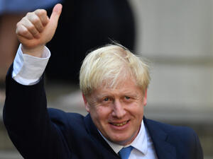 رئيس وزراء بريطانيا بوريس جونسون