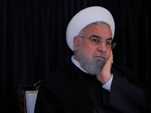 الرئيس الإيراني حسن روحاني 