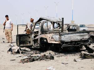 تفجير يستهدف حفل تخريج دفعة عسكرية في مدينة الضالع اليمنية