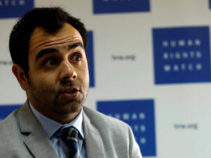 عمر شاكر مدير هيومن رايتس ووتش لإسرائيل والأراضي الفلسطينية 