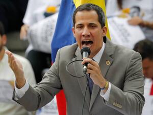 زعيم المعارضة الفنزويلية خوان غوايدو 