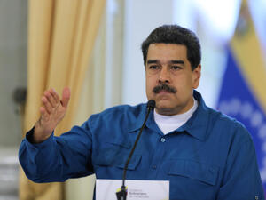 الرئيس الفنزويلي نيكولاس مادورو 