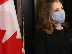 نائبة رئيس الوزراء الكندي تخضع لفحص كورونا وتدخل العزل الذاتي