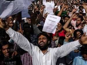 الآلاف في نيويورك يتظاهرون ضد ممارسات الهند في جامو وكشمير