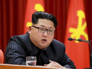 الزعيم الكوري الشمالي كيم جونغ أون 