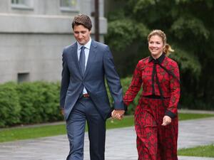زوجة رئيس الوزراء الكندي جاستن ترودو مصابة بفيروس كورونا