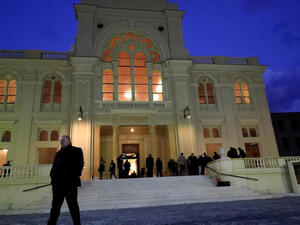 زوار امام كنيس الياهو هانبي في الاسكندرية
