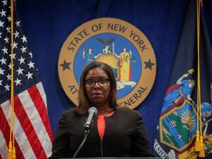 المدعية العامة لولاية نيويورك، ليتيسيا جيمس