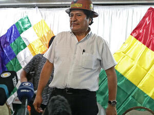 الرئيس البوليفي السابق إيفو موراليس