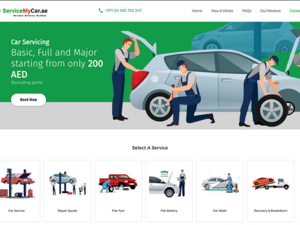 مع تشغيل ServiceMyCar.ae بالكامل في دبي، يمكن لمالكي المركبات الوصول بسهولة إلى الخدمة عبر هواتفهم الذكية التي تعمل بنظام Android أو iOS حيث يمكنهم الحجز والدفع عبر الإنترنت
