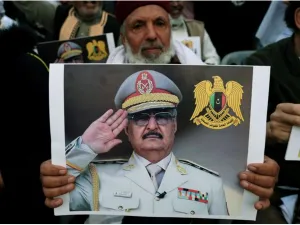 In November 2019 pro-Haftar forces claimed to have shot down an Italian drone /AFP