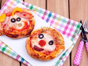 ميني بيتزا مع أطفالك