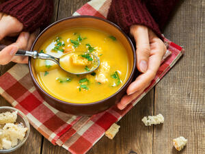 شوربة العدس على الطريقة المصرية