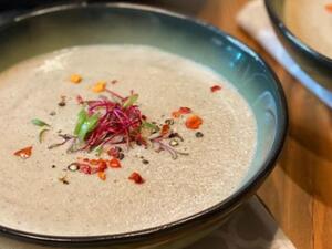 شوربة كريمة الفطر