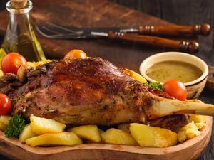 طريقة عمل فخدة خروف عيد الفصح