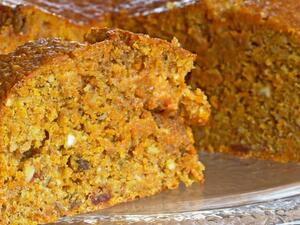 كيكة الجزر والجوز