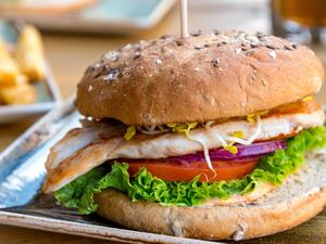 همبرجر الدجاج