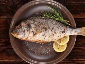 السمك المشوي 