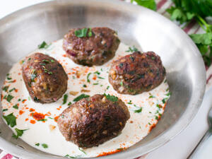 الكفتة بالطحينة 