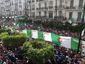 من المظاهرات في الجزائر