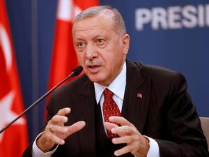  الرئيس التركي رجب طيب أردوغان