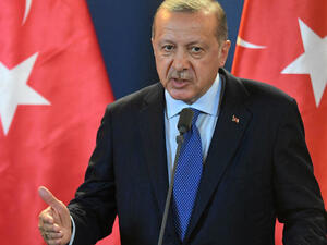  الرئيس التركي رجب طيب أردوغان