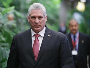 الرئيس الكوبي ميغيل دياز كانيل