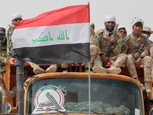 مقاتلون من الحشد الشعبي