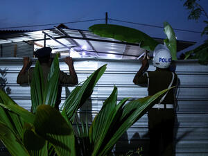 المعسكر يقع في منطقة سكنية فقيرة على مشارف بلدة كاتانكودي التي هي مسقط رأس، زهران هاشم