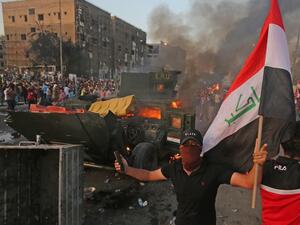  السلطات العراقية اعتقلت منذ الأول من أكتوبر الماضي الآلاف من المحتجين في بغداد والمحافظات الجنوبية