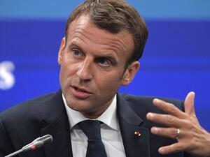 الرئيس الفرنسي، إيمانويل ماكرون