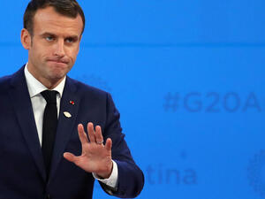 الرئيس الفرنسي، إيمانويل ماكرون