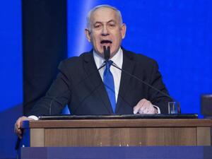 رئيس الوزراء الإسرائيلي المنتهية ولايته بنيامين نتنياه