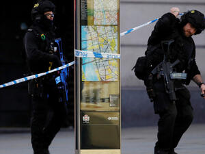 موقع عملية الطعن على جسر لندن