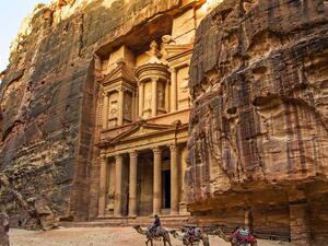 مدينة البتراء الأثرية جنوب الاردن