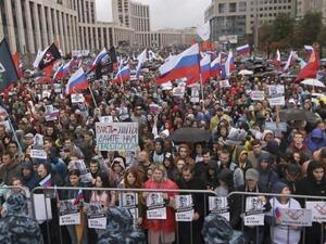 مظاهرة للمعارضة الروسية