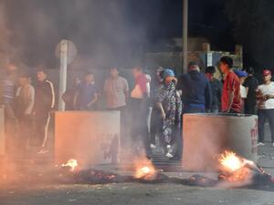 عملية اقتحام ثانية لمنزل رئيس البلاد السابق ألمازبيك أتامبايف